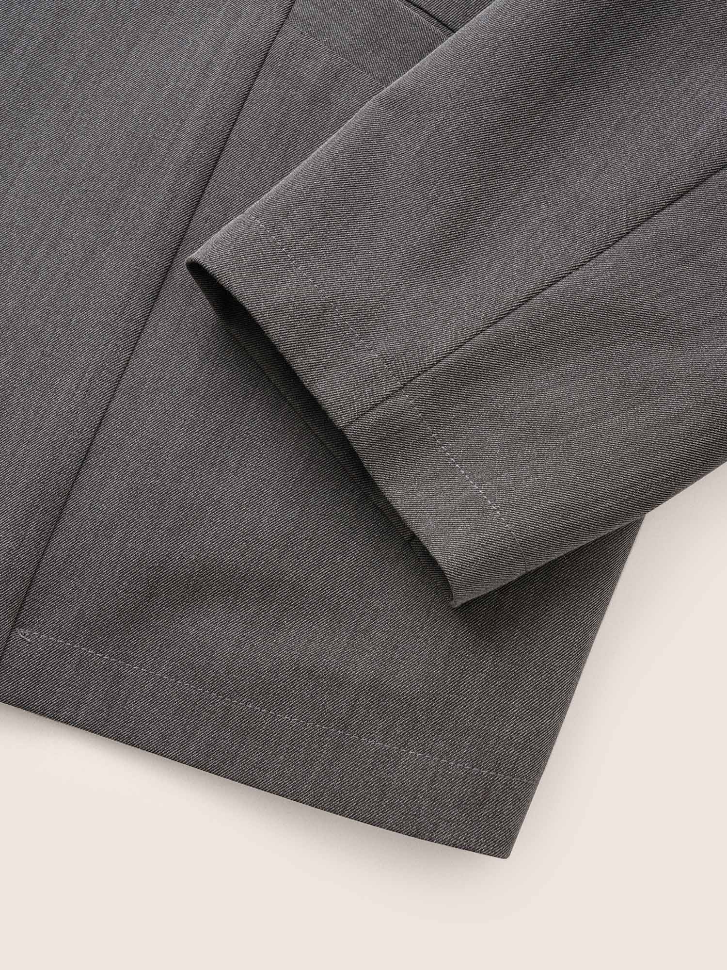 Plain Suit Collar Pocket Regular Fit Blazer Plain Suit Collar Pocket Regular Fit Blazer