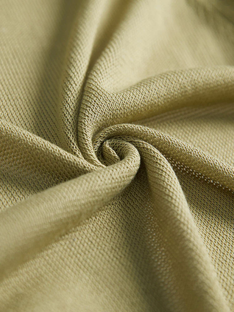 Solid Patched Pocket Geometric Eyelet Raglan Sleeve Cardigan Solid Patched Pocket Geometric Eyelet Raglan Sleeve Cardigan