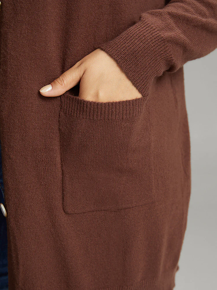 Supersoft Essentials Anti-Pilling Contrast Button Up Pullover Supersoft Essentials Anti-Pilling Contrast Button Up Pullover